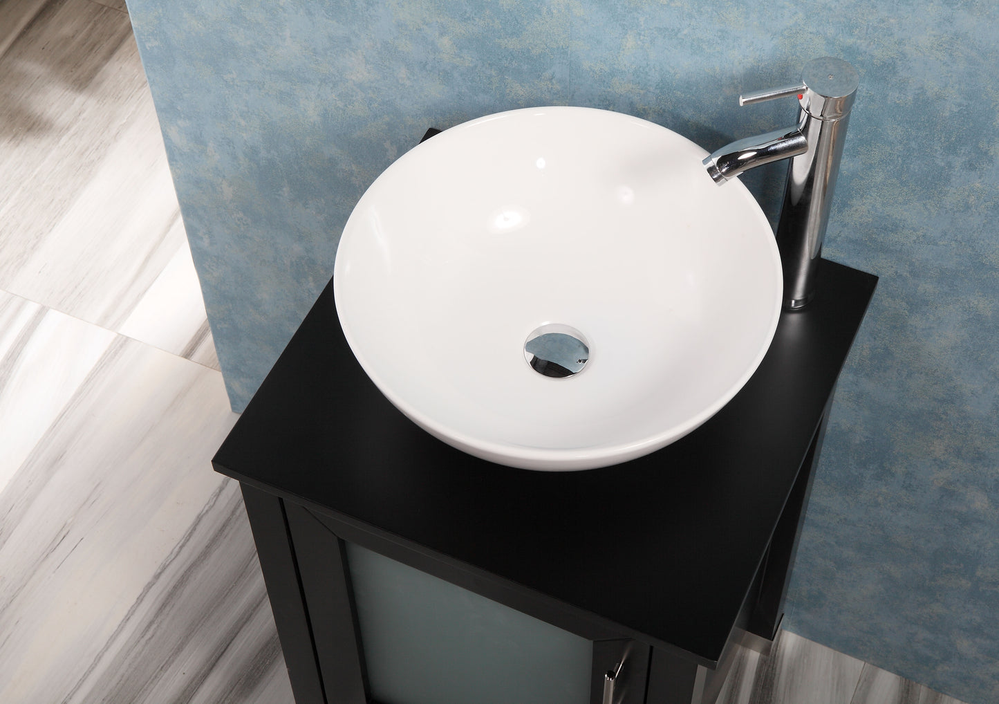 20" Bathroom Vanity with Ceramic Sink Combo Stand Cabinet